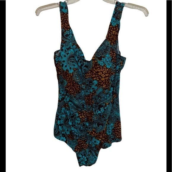 🌻 Rose• Marie •Reid One Piece Swim Suite. Size 22 GUC - Picture 4 of 11